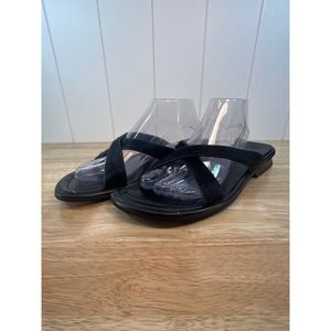 Franco sarto pony hair slip‎ on sandal size 11M